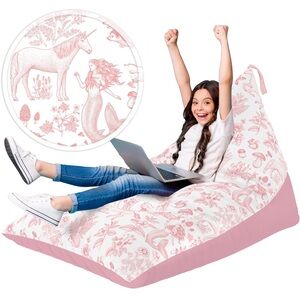 Original Cover for Stuffed Animal Bean Bag Storage XL Designer Beanbag Chair